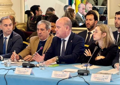 El alcalde Manolo Barón participa en el Foro Málaga Metrópolis Global que en su convocatoria de hoy abordó el problema del agua