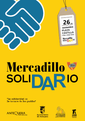 Mercadillo solidario 26 nov
