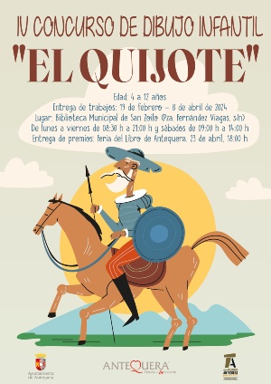 Concurso Dibujo Infantil El Quijote